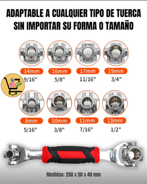 POWER-MAX PRO™ 48-en-1 Llave Inglesa Universal
